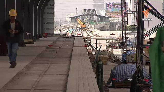 รถไฟฟ้าชานเมืองสายบางซื่อ-รังสิตล่าช้า คาดเปิดใช้งานปี 63