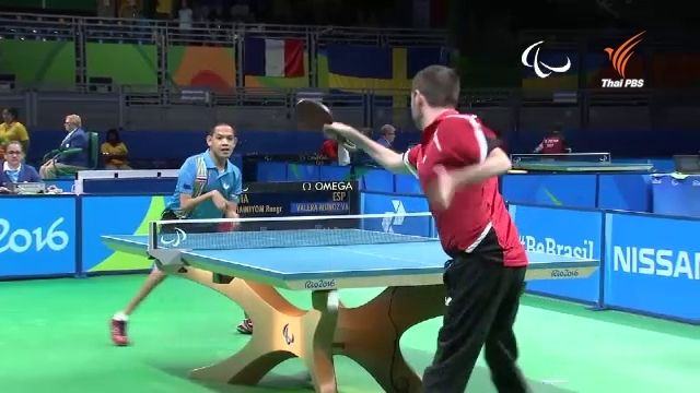 "รุ่งโรจน์"คว้าทองแดงเทเบิลเทนนิสพาราลิมปิกเกมส์ 2016