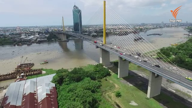 กทพ.โชว์ทดสอบสะพานพระราม 9 แห่งใหม่ รับแรงลม 400 กม./ชม.คาดสร้างปี '60 