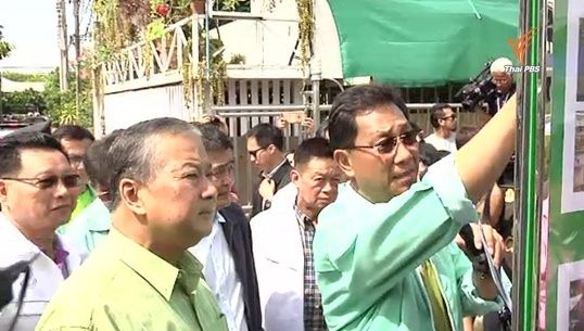กทม.แก้ปัญหาผักตบชวาและขยะปิดทางน้ำไหล 