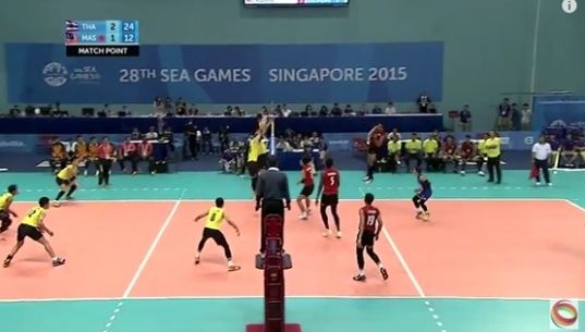 วอลเลย์บอลชายไทย ชนะ เวียดนาม 3-0 เชต คว้าเหรียญทองซีเกมส์ 2015