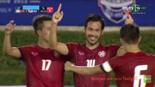 ไทยแลนด์ ออลสตาร์ เสมอ เรดดิ้ง 2-2 ในฟุตบอลอุ่นเครื่อง
