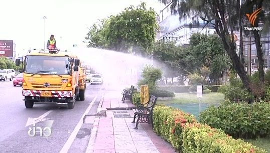 กทม.-สโมสรตำรวจใช้น้ำทิ้งบำบัดรดต้นไม้ ช่วยประหยัดน้ำวันละ 100,000 ลิตร 