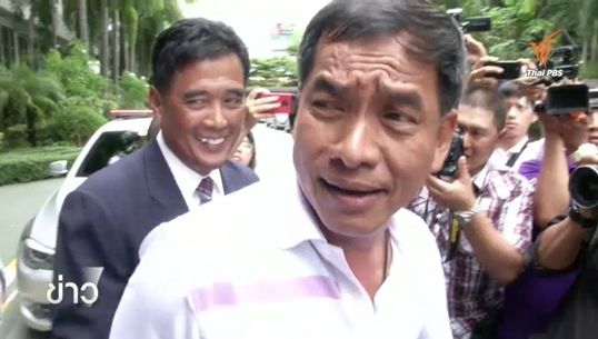 "คำรณวิทย์"เข้าชี้แจงตำรวจยืนยันปืนที่พบไม่ใช่ของตนเอง