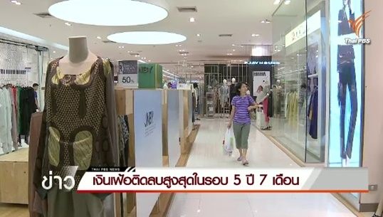 พาณิชย์ชี้อัตราเงินเฟ้อเดือน เม.ย. 58 ติดลบมากสุดในรอบเกือบ 6 ปี