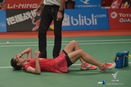 "รัชนก" บาดเจ็บ ยอมแพ้คู่แข่งจากอินโดนีเซีย-ถอนตัวแบดฯ ชิงแชมป์โลก