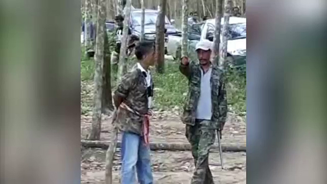 ตร.-ทหารตรึงกำลังสวนปาล์ม จ.กระบี่ ป้องกันเผชิญหน้าซ้ำ