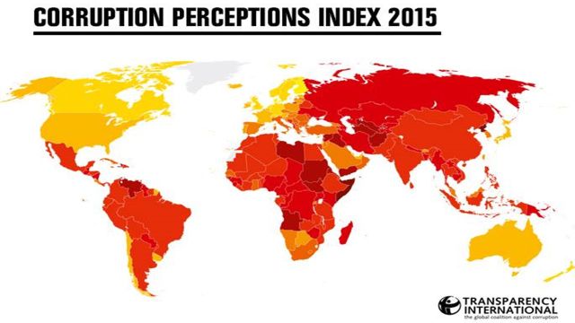 จัดอันดับภาพลักษณ์คอร์รัปชัน ไทยคะแนนเท่าเดิม อันดับ 76 ของโลก