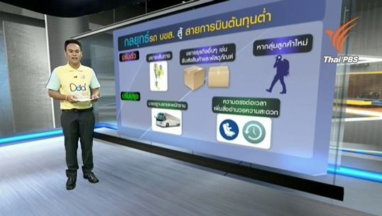 รถทัวร์โดยสารปรับ 4 กลยุทธ์สู้สายการบินโลว์คอสต์ช่วงไฮซีซั่น