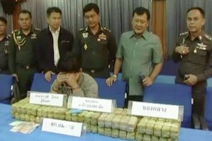จับแก๊งค้ายาเสพติด ได้ของกลางยาบ้า 2 แสนเม็ด