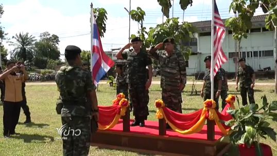 ปิดพิธีซ้อมลาดตระเวนร่วม ไทย-มาเลเซีย วานนี้