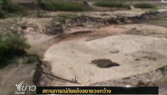จังหวัดอุบลราชธานีเตรียมประกาศเป็นพื้นที่ภัยแล้ง 11 อำเภอ หลังพื้นที่การเกษตรเสียหายกว่า 2 แสนไร่ 