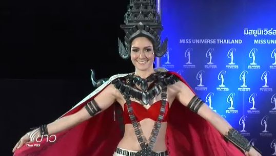 ชุดประจำชาติบนเวทีประกวดนางงาม