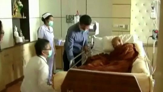 อาการหลวงพ่อคูณดีขึ้นต่อเนื่อง แพทย์งดให้ยาปฏิชีวนะ