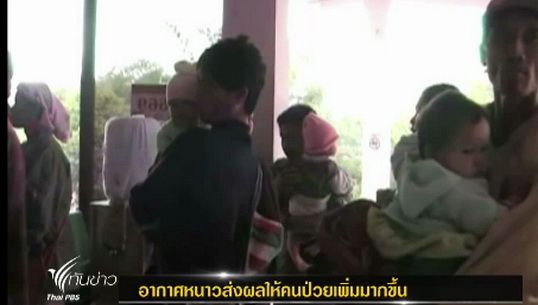 "ผู้สูงอายุ-เด็กเล็ก" ป่วยระบบทางเดินหายใจมากขึ้น หลัง จ.เชียงใหม่ มีอากาศหนาวเย็น