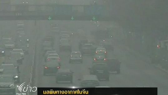 มลพิษทางอากาศในจีน