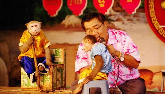 “ปัญญา” ภูมิใจจะได้แสดงละครลิงต่อหน้าพระพักตร์ “ในหลวง-สมเด็จพระเทพฯ”