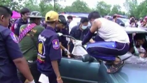 เทศบาลหนองคายรับทราบข้อกล่าวหาเหตุบั้งไฟตกใส่รถ  