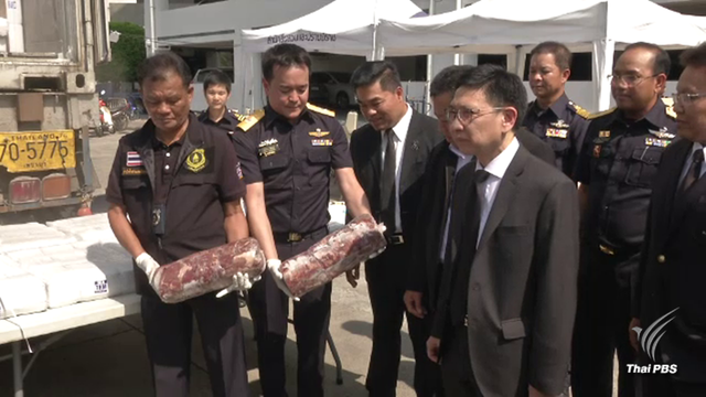 จับเนื้อเถื่อน-สินค้าหนีภาษี แอบขนจากภาคใต้กระจายขายช่วงปีใหม่ 