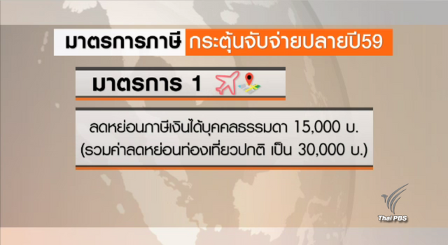 คลังเตรียมออกมาตรการภาษีกระตุ้นเศรษฐกิจส่งท้ายปี