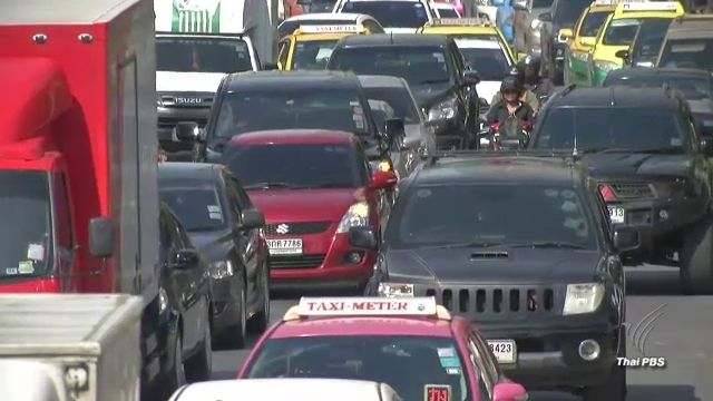  ผลกระทบทดลองปิดสะพานรัชโยธินวันแรก 