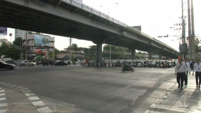 รื้อสะพานข้ามแยกรัชโยธิน คืนนี้ การจราจรเหมือนช่วงทดลองปิด 24 ชม.