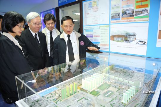 พม.ตรวจความพร้อมแฟลตใหม่ชุมชนดินแดง
