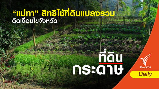 “แม่ทา” สิทธิใช้ที่ดินแปลงรวม ติดเงื่อนไข “จังหวัด”