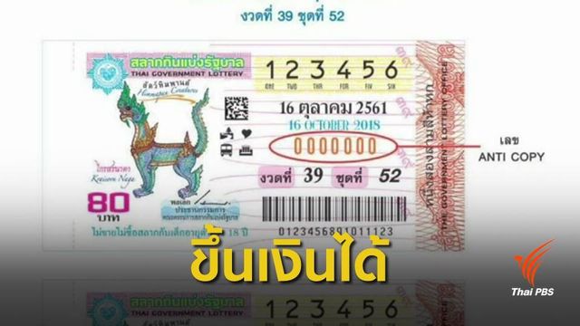 กองสลากฯ รับพิมพ์ลอตเตอรี่พลาด ยันไม่กระทบขึ้นรางวัล