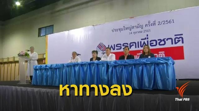 พรรคเพื่อชาติ ทางลง นปช.