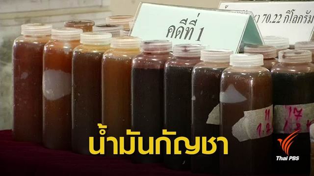 บุกทลายโกดังผลิตน้ำมันกัญชาส่งออก