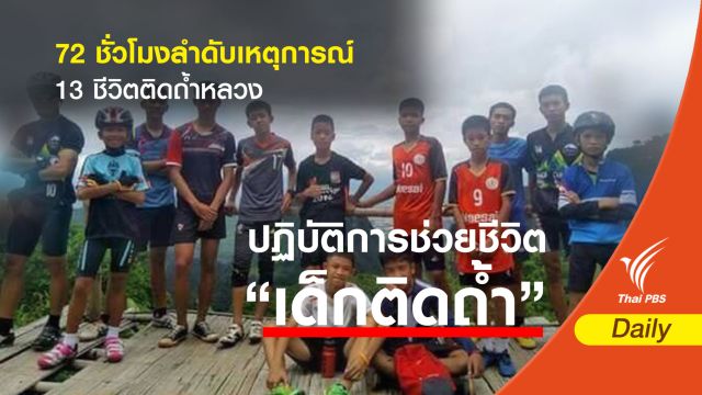 3 วันลำดับเหตุการณ์ 13 ชีวิตติดถ้ำหลวง