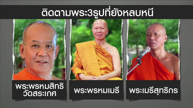 ตร.เจรจาคนใกล้ชิด “พระผู้ใหญ่” หนีหมายจับ หวังให้มอบตัว 