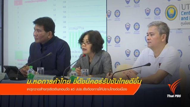 กวาดล้างทุจริต "เงินทอนวัด" ส่งผลดัชนีคอร์รัปชันดีขึ้น