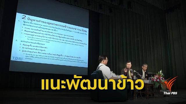 แนะรัฐปฎิรูปนโยบายช่วยเหลือชาวนา ลดอุดหนุนระยะสั้น