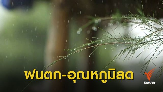 ไทยตอนบนอากาศแปรปรวน มีฝนตกก่อนเย็นลง 5-7 องศาฯ