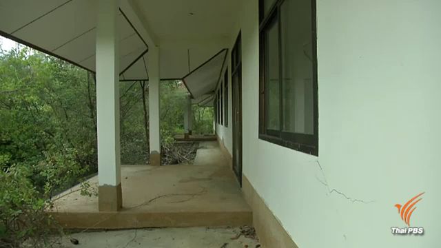 พบอาคารถูกทิ้งร้างเขตห้ามล่าสัตว์ป่าแหลมตะลุมพุก