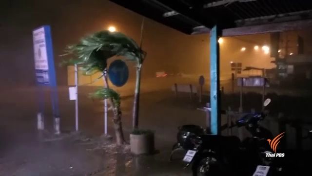 พายุฝนฟ้าคะนอง - ลูกเห็บตก หลายจังหวัดภาคเหนือ 