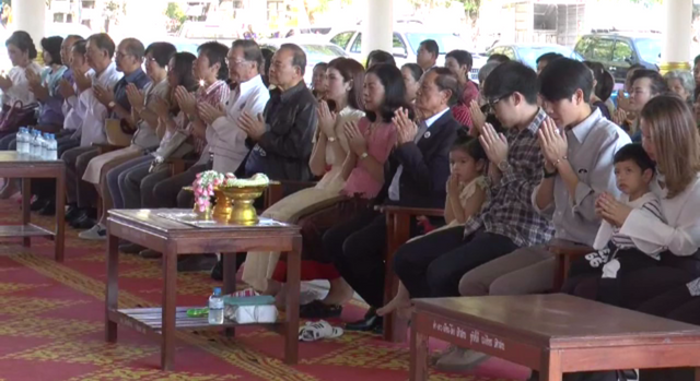 ครอบครัว "สหวงษ์" ทำบุญครบรอบ 2 ปีการเสียชีวิต ปอ ทฤษฎี