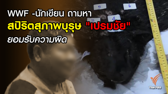 ถามหาสปิริตสุภาพบุรุษ "เปรมชัย" ยอมรับผิดล่าสัตว์ทุ่งใหญ่ 