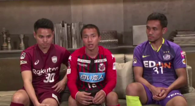 5 นักฟุตบอลไทย แถลงข่าวก่อนสู้ศึกเจลีก 2018