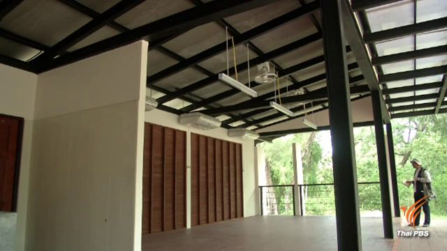 กังขา ติดแอร์ในอาคารเปิดโล่งโครงการพัฒนาแหลมตะลุมพุก