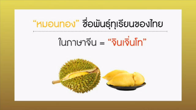 กรมทรัพย์สินทางปัญญา ทักท้วงจีนจดเครื่องหมายการค้า "หมอนทอง"