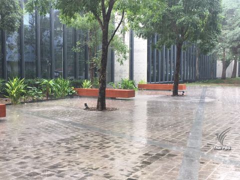 "อากาศแปรปรวน" กรุงเทพฝนตก
