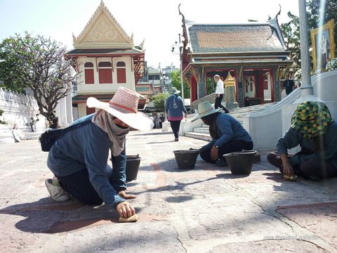 ปรับภูมิทัศน์วัดราชบพิธฯ เตรียมพระราชพิธีสถาปนาพระสังฆราชองค์ใหม่ 