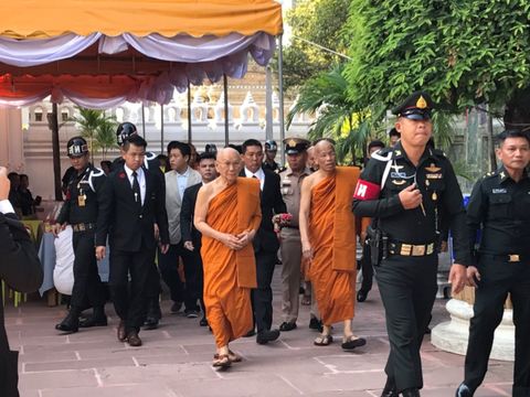 สมเด็จพระมหามุนีวงศ์ ประกอบพิธีทักษิณานุปทานฯ