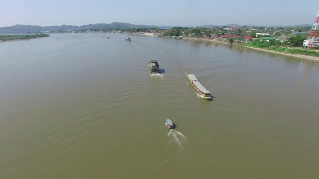 จีนส่งเรือสำรวจแม่น้ำโขง 15 จุดพรมแดนไทย-ลาว