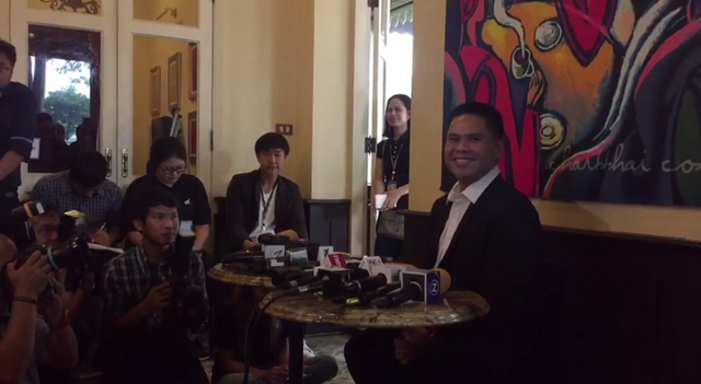 "วราวุธ" แถลงย้ำ "พรรคชาติไทยพัฒนาไม่ได้มีไว้ขาย "