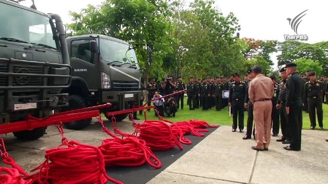 กรมสรรพาวุธ ฝึกพลฉุดชักราชรถ 441 นาย
