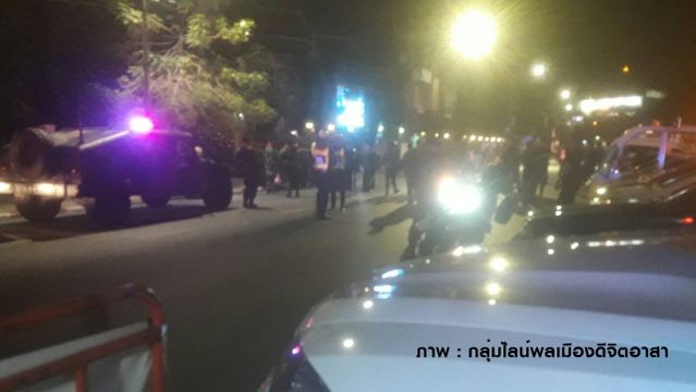 เกิดเหตุเสียงดังคล้ายระเบิดหน้าโรงละครแห่งชาติ เบื้องต้นเจ็บ 2 คน 